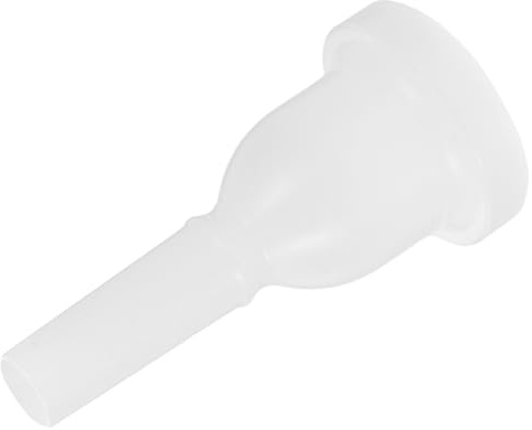 Homoyoyo Boquilla Accesorio Resistente sin Rebabas para Principiantes y Profesionales de Abs Blanco Adecuado para Trombón Tenor en Instrumentos de Viento