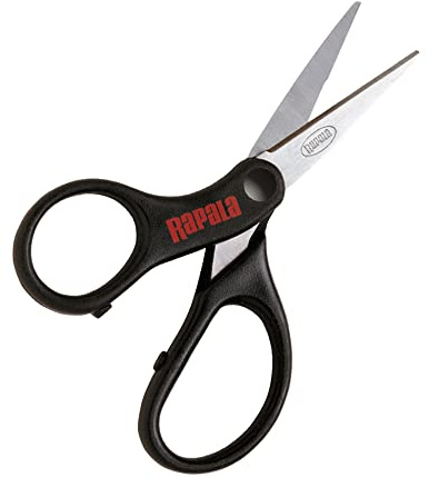 Rapala Ciseaux Adulte Unisexe, Noir/Argent, Taille unique