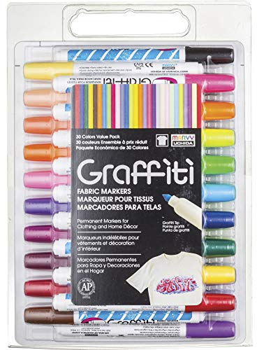 Marvy Graffiti Fabric Markers