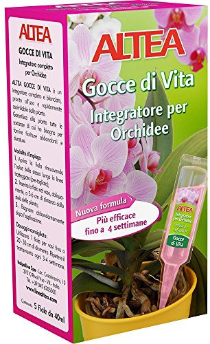 Altea Gocce di Vita Orchidee (contiene 5 fiale da 40ml cad.) integratore per orchidee