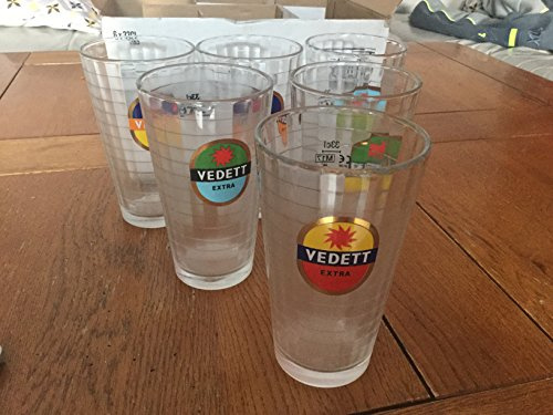 Vedett 6 ölglas extra 33cl nytt fantastiskt