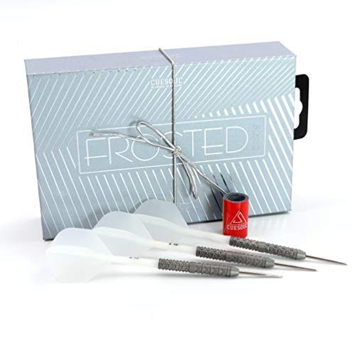 CUESOUL Dazzling 22g Stahlspitze 90% Wolframpfeil Set Mattierte Oberfläche mit ROST Flügen