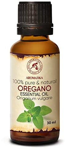 Aceite Esencial de Orégano 30ml - Origanum vulgare - Aceite de Aromaterapia - Fragancia Hogar - Difusor - Relajación - Cuidado Piel - Aceites para Velas