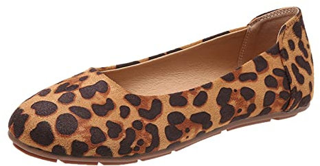 DGHM Ballet Flats with Arch Support Womens Flats Size 7 Pumps Shoes Women 3 Inch Heel Black Flats