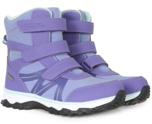 Mountain Warehouse Chaussures Neige imperméables Unisexe Slope pour Enfant - Isotherm, Softshell, synthétique, pour garçon et Fille - Idéal pour l'hiver et Le Plein air Menthe 33