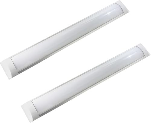 Jandei - Tunna LED-strips med integrerade LED-strips, lampor för arbetsområden, industriområden, hem (Neutral White 4200K, 90)