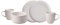 like. by Villeroy & Boch – Crafted Cotton Frühstücks-Set 6 teilig Weiß, Spülmaschinenfest, Mikrowellensicher, Geschirr Set, Geschirrset, Service mit Frühstückstellern, Pottery-Look, Premium Porzellan
