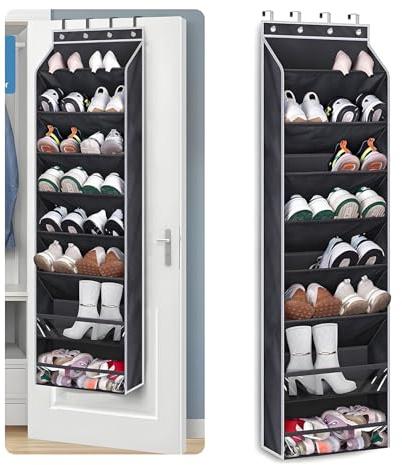 Étagère à chaussures suspendue 8 niveaux pour 20 paires