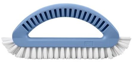 Grout Cleaning Brush Hard Bristle Crevice, Gap & Tile Scrub | Bathroom, Kitchen, Home, Shower, Window Frames | Stiff Narrow Head, Deep Clean Tool with Ergonomic Handle