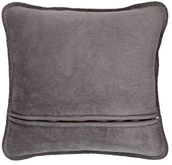 Joop! Kissen Uni Doubleface Farbe Rooibos Graphit Größe 50x50 cm