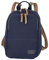 Travelite Hempline kleiner Rucksack Daypack Backpack 000582, Farbe:Marine