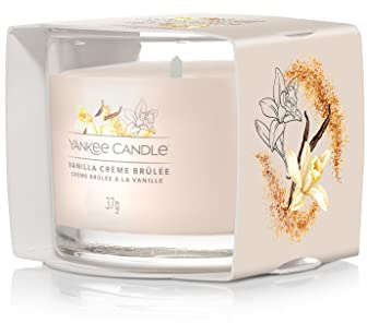 Yankee Candle Gefüllte Votivkerze mit Vanille-Creme Brulee