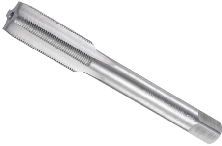 CoCud Gewindefräsen Gewindeschneidbohrer, M12 x 0,75 Gewindegröße 4 Schneiden, Hochgeschwindigkeitsstahl Metrisches Linksgewinde-Reparaturwerkzeug zum Bohren und Gewindeschneiden