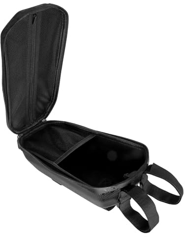 Borsa da manubrio per scooter, custodia rigida da 4 l, contenitore anteriore antipioggia, organizer portatile per ciclismo, attrezzatura da esterno resistente, ideale per ciclismo, viaggi, escursioni