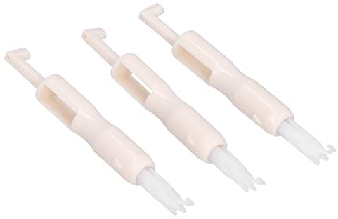 Tnfeeon Infila Ago Automatico Inseritore Ago da Cucito in Plastica Facile per Uso Domestico Set da 3 Pezzi per la Maggior Parte delle Macchine da Cucire