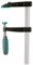 wolfcraft Sargento de tornillo PRO 400, 450 mm I 3621000 I Para una sujeción con fuerza, perfecto para proyectos exigentes de madera y muebles