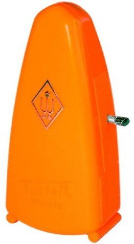 Wittner 830231 Piccolo Metronom Orange Kunststoff - Mechanisches Metronom
