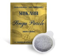 Mokaor caffè cialda ESE44 Senza Parole 200 pezzi