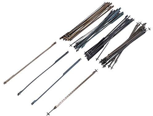 48pcs 4 Pulgadas 105 mm Pinned Scroll Sierra Sirva Hoja de Corte de Madera para Dremel Moto Sierra