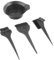 Kit de teinture de coloration des cheveux Dye à coiffure Color Brush Mélangez Mélange de bol outils pour le salon 4pcs, kit de teinture pour les cheveux