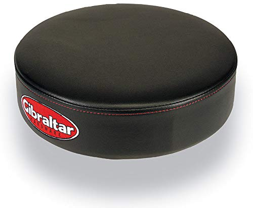 Gibraltar S9608R Vinyl Round Seat, Black