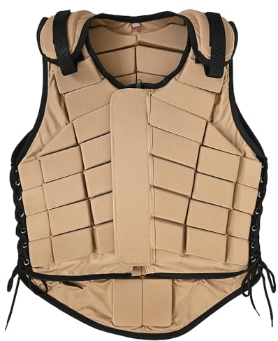 HILASON Western Adult Safety Equestrian Eventing Protective Protection Vest | Horse Riding Unisex