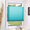 Grandekor Plissee Klemmfix ohne Bohren Türkis 85x120cm(BxH) Plissees lichtdurchlässig Blickdicht Jalousien ohne Bohren Fensterrollo Klemmrollos Sonnenschutz Sichtschutz Faltrollo Rollos für Fenster