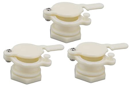 3PCS Imkerei-Honigeimerventil, Honigeimer-uftor, Imkereiausrüstung, Bienenstockwerkzeug, Imkerwerkzeug, Kunststoff-Honigtorventil für Imkereizubehör