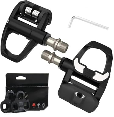 Fotstöd motorcykel BUCKLOS Landsvägscykelpedaler För LOOK KEO Självlåsande Pedal Kolfiber För KEO Cykel Klickpedaler För Ultralätta Nylon Cykeldelar(With Cleats 0)