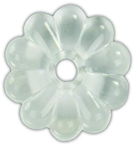 JR Products 20465 Plastic Rosette, Pack of 14 - Clear