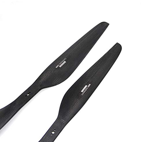 FLUXER PRO MATT 18x6.1in-D6-D12(M3x2) 1 Pair Carbon Fiber Propeller CW CCW Drones Props for Multicopter Quadcopter Hexacopter RC DIY Hobby