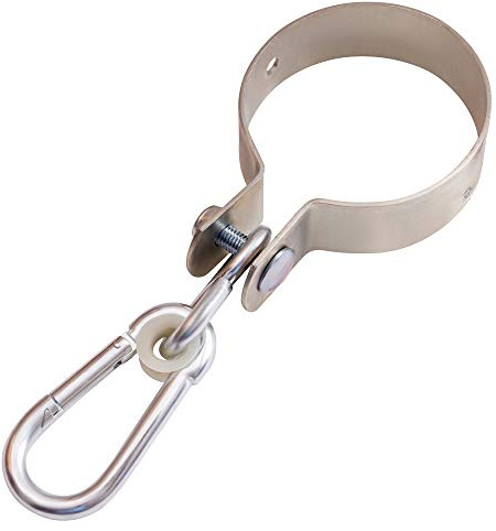 ROG garden-line 2 x dischi in schiuma con gancio a moschettone per travi rotondi, diametro 10 cm