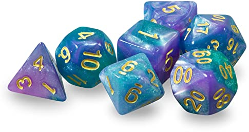 Pen & Paper Polyedrische Würfel 7-teilig (Design4)