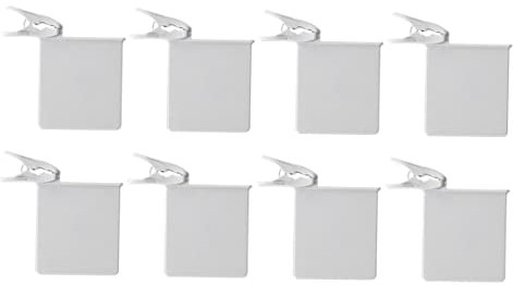 DOITOOL 8stücke Kühlschrank-seitentürclip Kühlschrank-seitentürhänger Kühlschrank-seitentürtrenner Hängetaschenclip Kühlschrank-hängetaschenhänger Organizer Für Lebensmittel