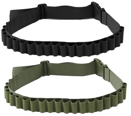 Shotshell Smavles bälte 27 rund nylon ammo axelstöd 130 cm bärare (2 st)