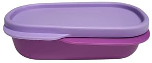 Tupperware to Go Lunch Box Clevere Pause Mini Twin Eco+ Scuola (viola, 120 ml)