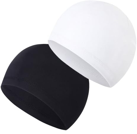 COYUN 2Pcs Transpirables Absorbentes Gorros Ciclismo Verano Sotocasco Bici Skullcap Hombre Moto Pañuelo Cabeza Gorro Casco