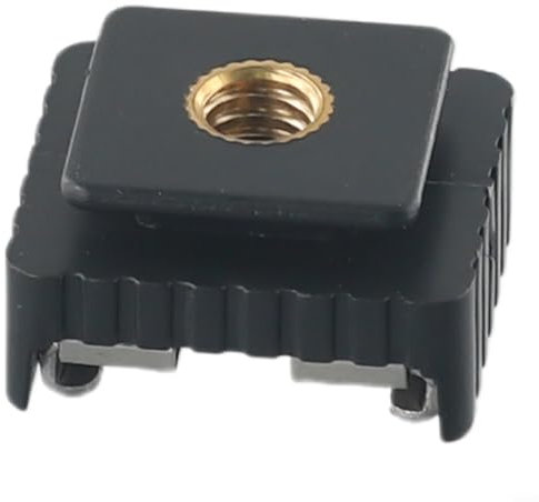 Elegante y eficiente adaptador de montaje de zapata flash perfectamente adecuado para adaptarse a diferentes unidades Speedlite