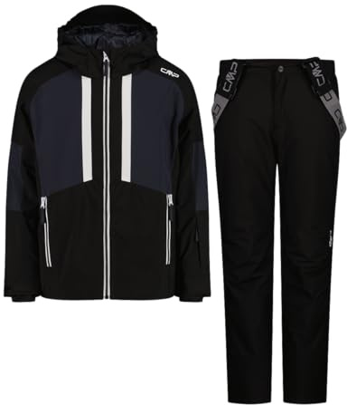 CMP Skidoverall för pojkar i twill, 35W0294, Antracit, 128
