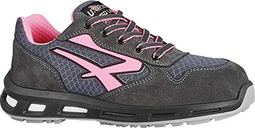 U-Power - CHERRY S1P SRC låg säkerhetssko - REDLION - U-Power, Färg: grå, 39 EU