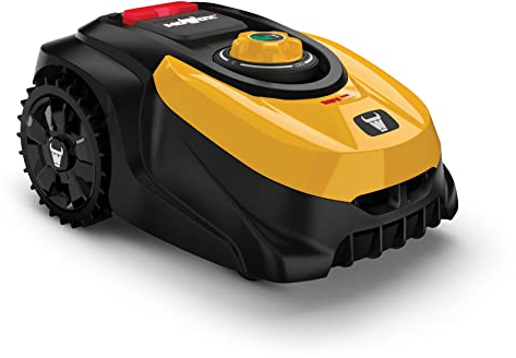 Mowox® RM 800 Li Rasenmäherroboter mit Mehrzonen-Funktion für Rasenfläche bis 800m², 28 V Lithium, Steuerung am LCD-Display, inkl. Zubehör