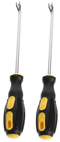 SEWOART Arrache-clou Acier Inoxydable 15 Cm v Fourche Outil De Retrait De Clous Et Agrafes Pour Tapisserie Ameublement Usage Manuel Professionnel