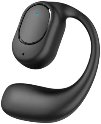 Cuffie senza fili a orecchio aperto, dispositivo ergonomico over-ear, auricolari audio chiaro, conversazioni senza rumore, corsa e ciclismo, comodo strumento di comunicazione per guida