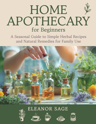 Home Apothecary for Beginners: A Seasonal Guide to Simple Herbal Recipes and Natural Remedies for Family Use