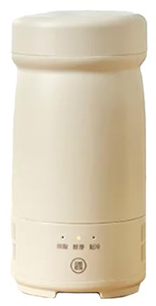 yoghurtmaskin, Bärbar enkelservering med kylfunktion, lätt att rengöra(White)