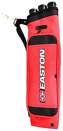 Easton Flipside 3-Tube Hip Quiver, Red, Left/Right