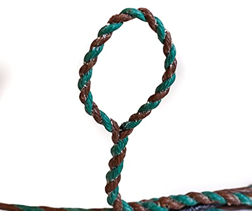 Bowstring Recurve Bow Flemish Twist B-55 (Dark Brown/Green, 57 Actual Bowstring Length)