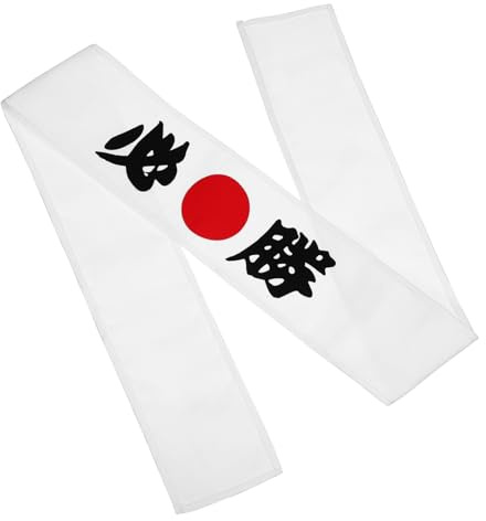 DRESSOOS Diadema Samurái Cintas para La Cabeza De Karate Japonés Diadema Decorativa De Karate De Bushido Japonés s De Tenis De Kárate Sushi Corriendo Hombre Paño