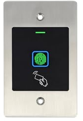 Gelikom BF2 MIFARE RFID & PIN Unterputz Türschloss (Türschloss + 5 RFID Keyfobs + Unterputz-Dose)