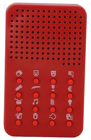 Fdit Lustige Soundmaschine mit 16 Soundeffekten, Tragbarer Elektronischer Tasten-Sound-Maker für Spielerische Tricks, Verbesserung der Atmosphäre auf Partys, Kreative Geschenkidee